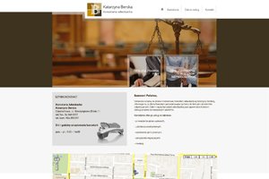 Website Design for Law Office Katarzyna Berska